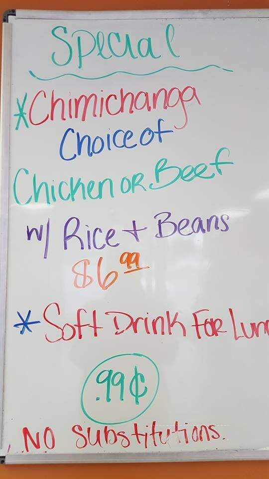 Chavela's Mexican Cuisine - Webb City, MO menu_pic