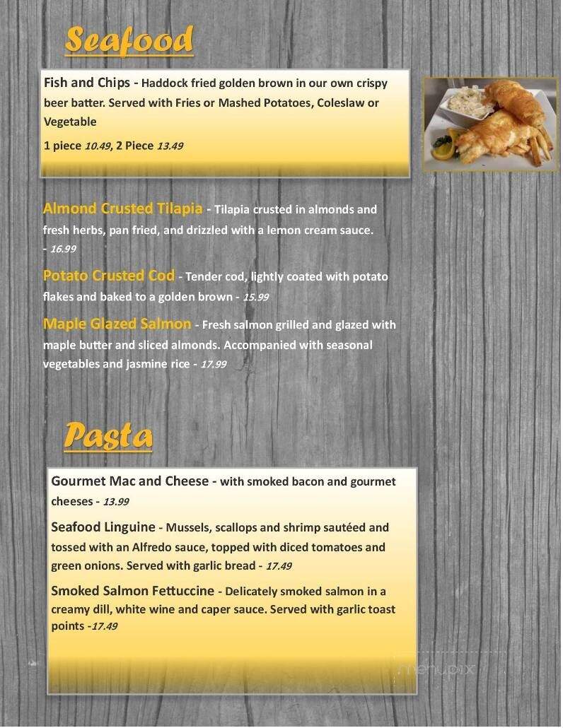 Kennedy's Restaurant - Kitchener, ON menu_pic