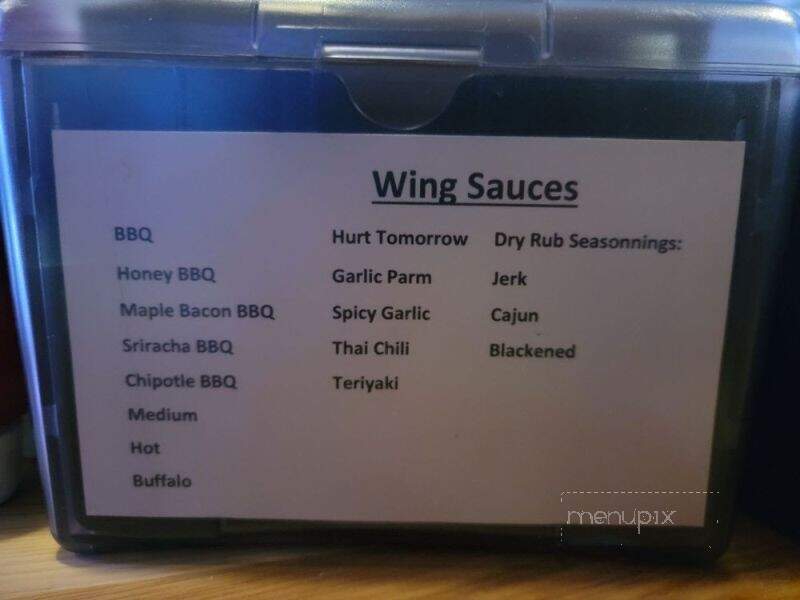 Kenicky's Public House - Richfield, WI menu_pic