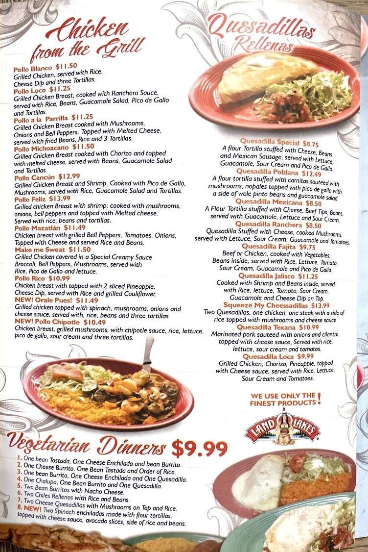 El Canelo - North Kansas City, MO menu_pic