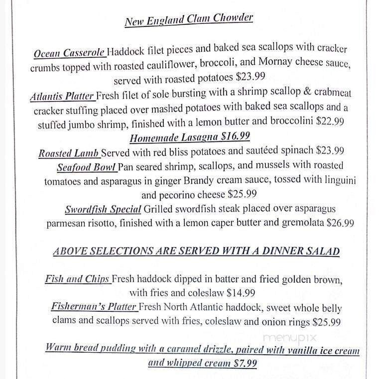 Val's Restaurant & Pizza - Holden, MA menu_pic