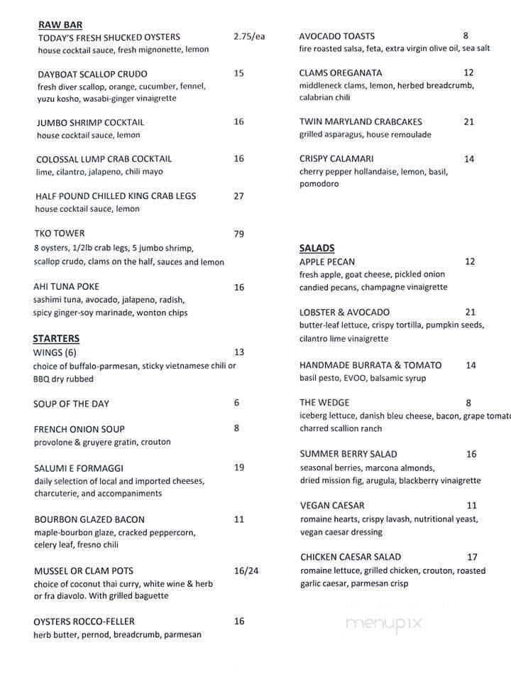 Rocco's - Newtown, PA menu_pic