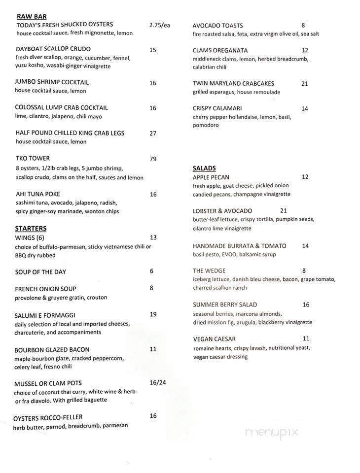 Rocco's - Newtown, PA menu_pic