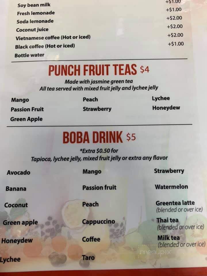 Pho Cong Noodles & Grill - Covington, LA menu_pic