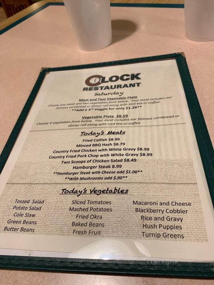 Clock Restaurant - Greer, SC