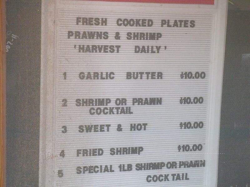 Romy's Kahuku Prawns & Shrimp - Kahuku, HI menu_pic