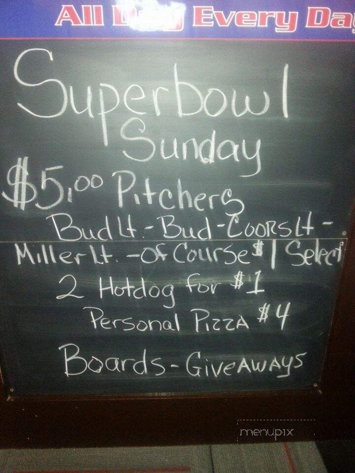 Uncle Bill's Pub and Grill - Barboursville, WV menu_pic