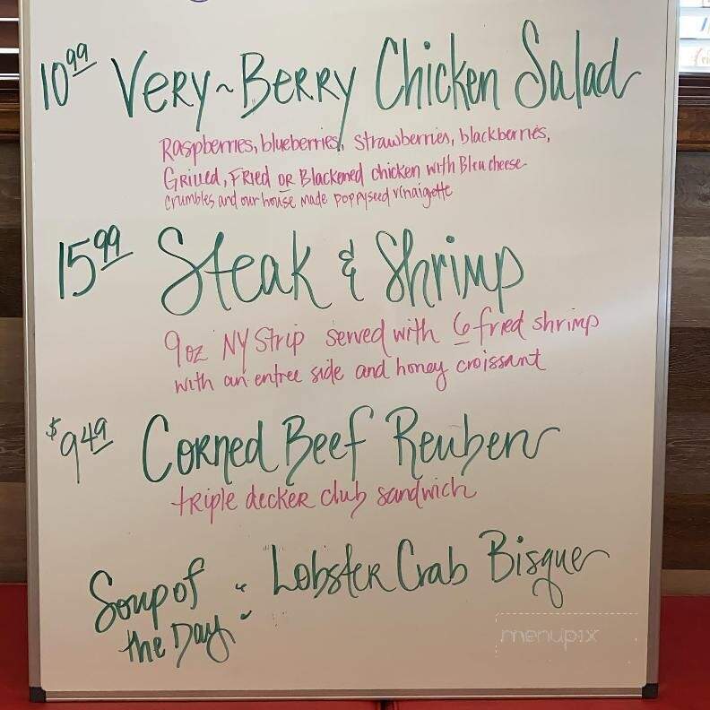 Chestnut Grill - Orangeburg, SC menu_pic