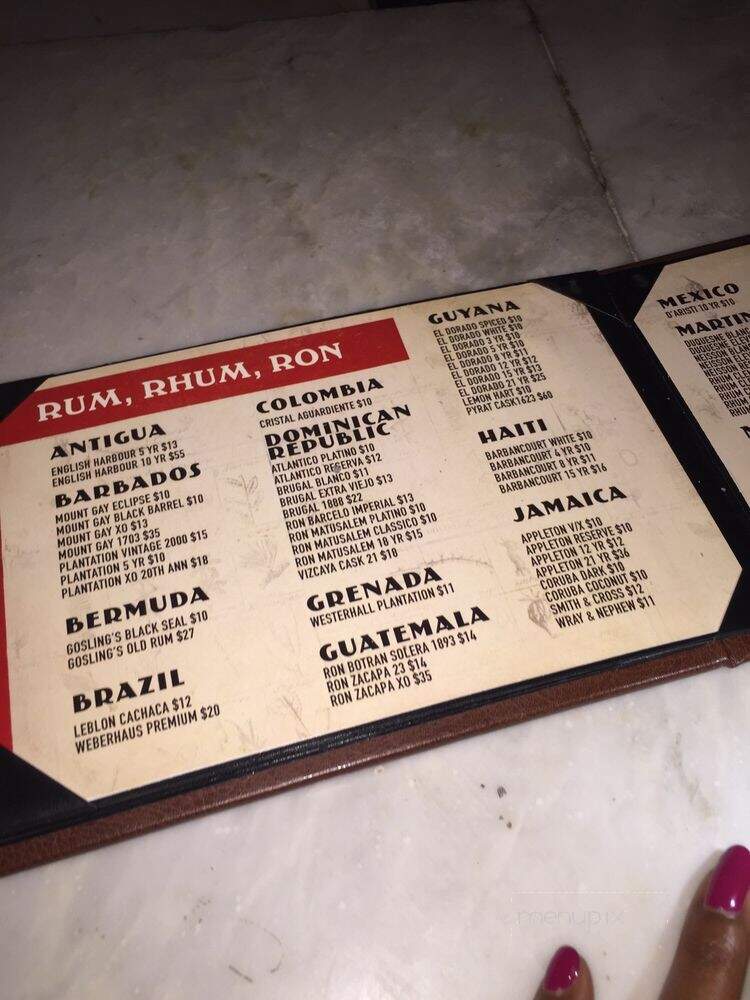 La Descarga - Los Angeles, CA menu_pic