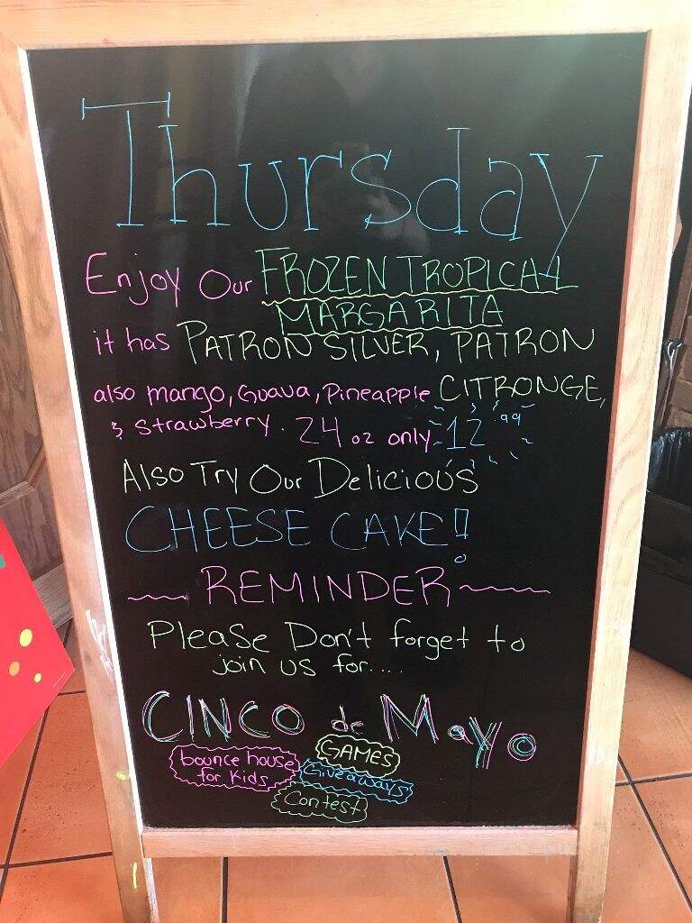 Cielo Mexican Grill & Cantina - Conyers, GA menu_pic