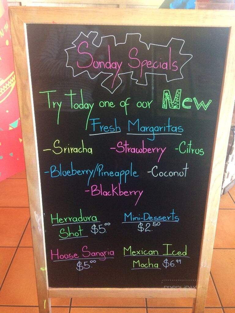 Cielo Mexican Grill & Cantina - Conyers, GA menu_pic