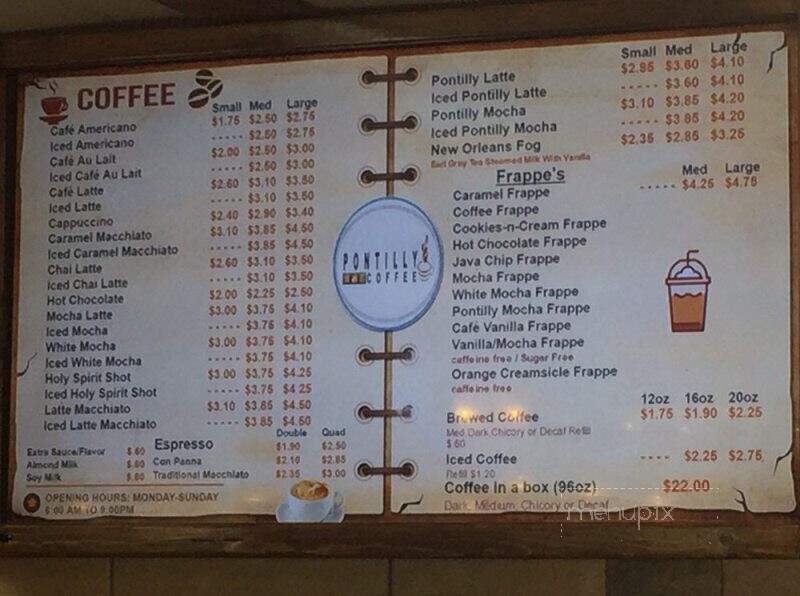 Pontilly Coffee - New Orleans, LA