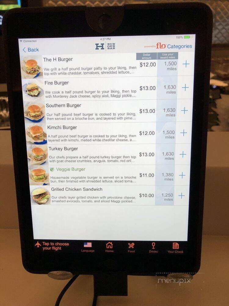 H-Burger - Houston, TX menu_pic