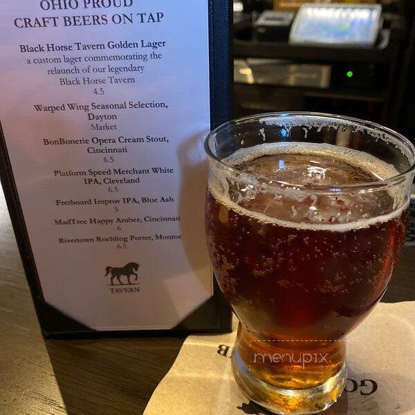 Black Horse Tavern - Lebanon, OH menu_pic