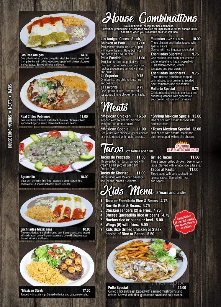 El Campesino Mexican Restaurant - Cleveland, GA menu_pic