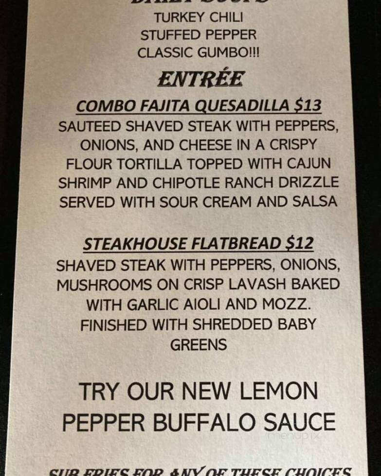 Legends Grill and Bar - Mokena, IL menu_pic
