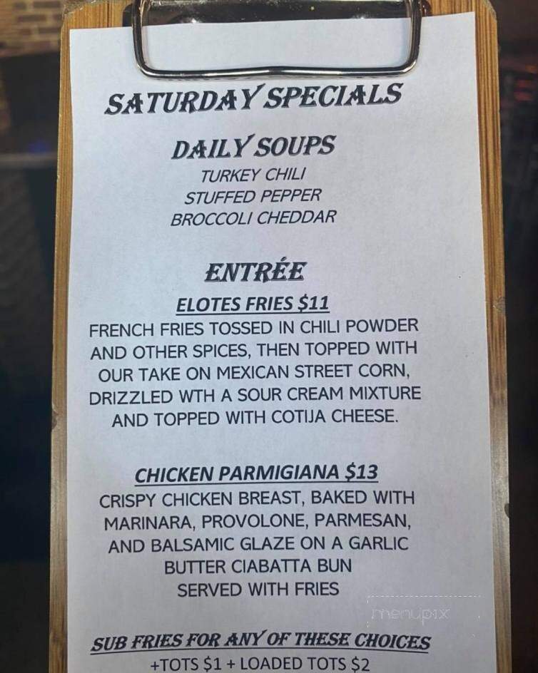 Legends Grill and Bar - Mokena, IL menu_pic