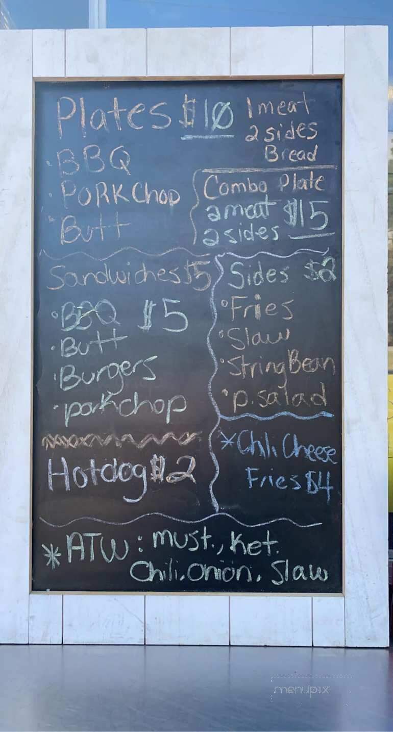 Fuller's Old Fashioned BBQ - Pembroke, NC menu_pic