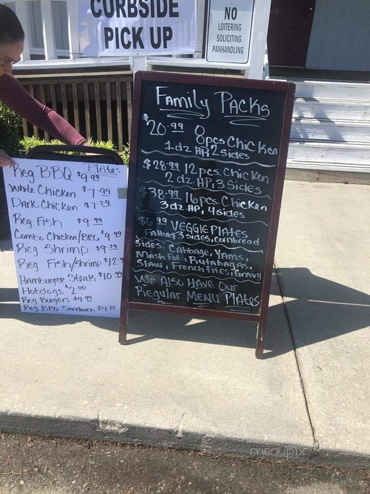 Fuller's Old Fashioned BBQ - Pembroke, NC menu_pic