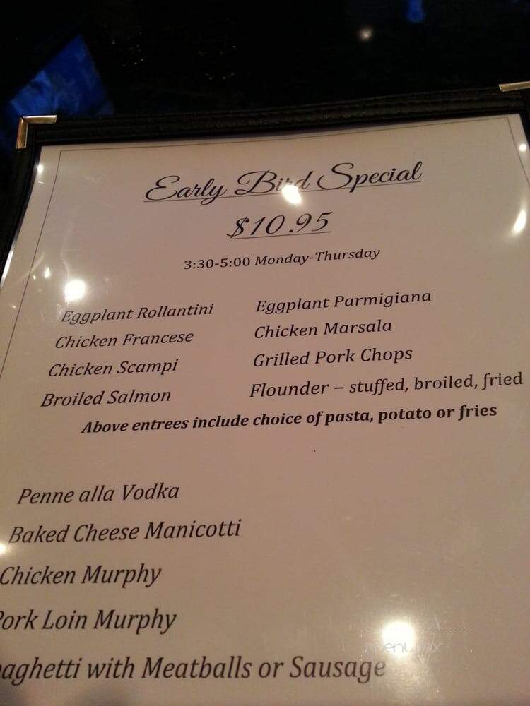 Yesterday's Restaurant - Hazlet, NJ menu_pic