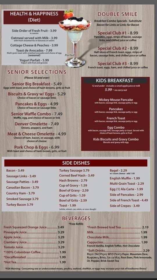 Maria's Family Restaurant - Warsaw, IN menu_pic
