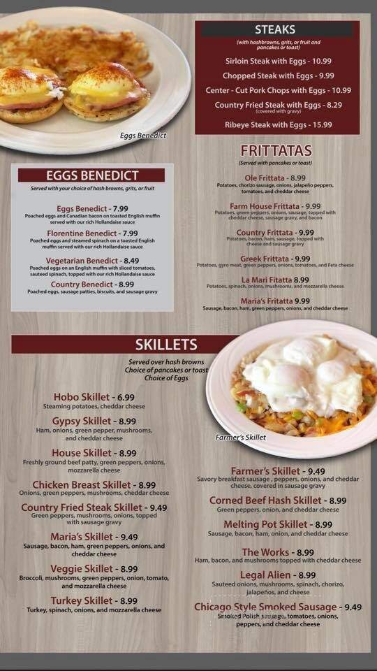 Maria's Family Restaurant - Warsaw, IN menu_pic