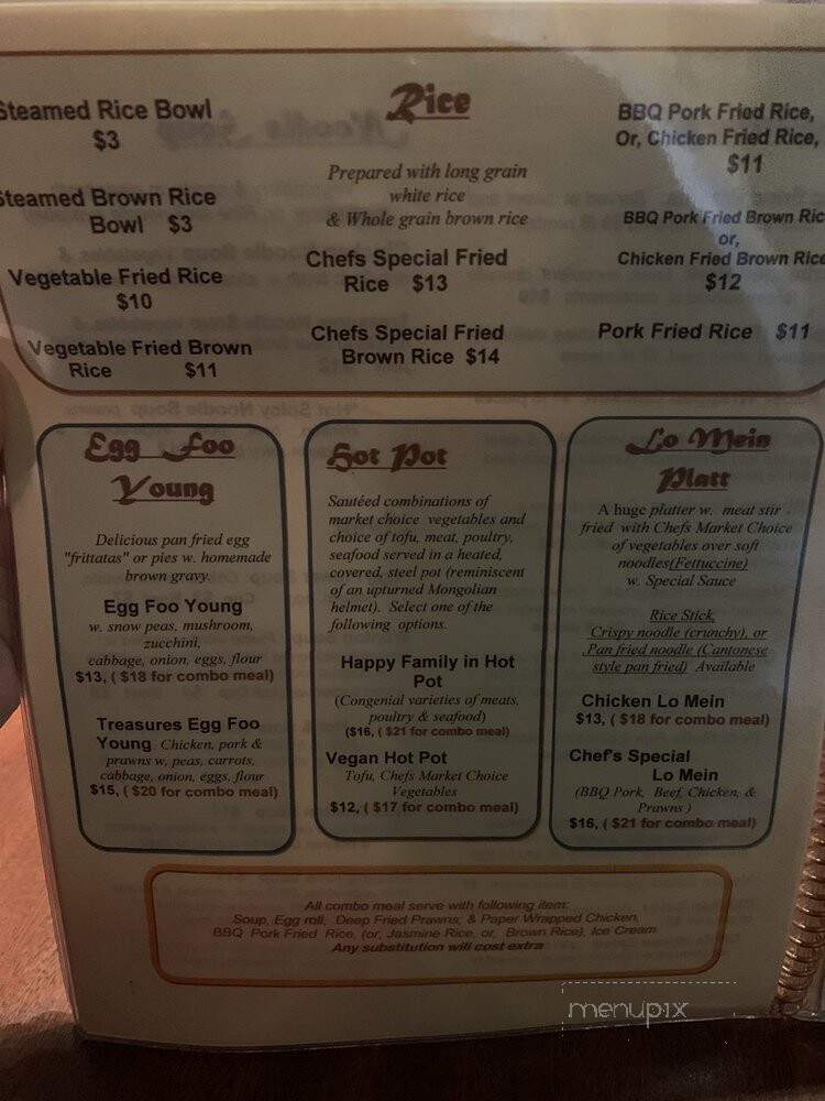Dragon Palace - Stanwood, WA menu_pic