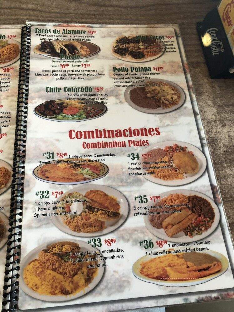 Taqueria Jalisco - Clovis, NM menu_pic
