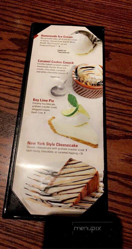 Chop House - Hendersonville, TN menu_pic