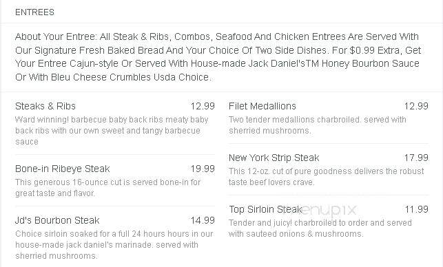Amazing Joe's - Columbus, IN menu_pic