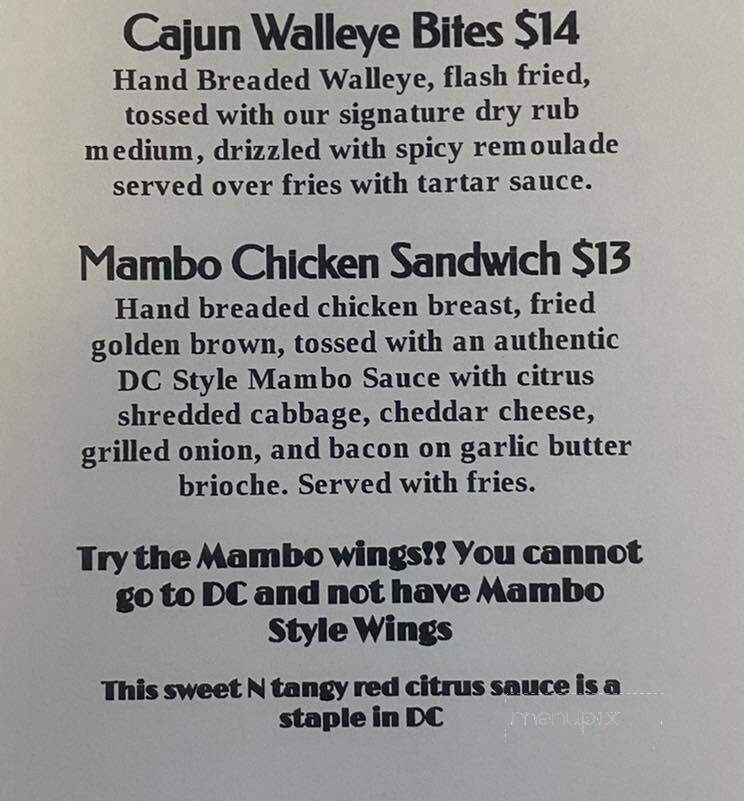 Legends Grill and Bar - Woodridge, IL menu_pic