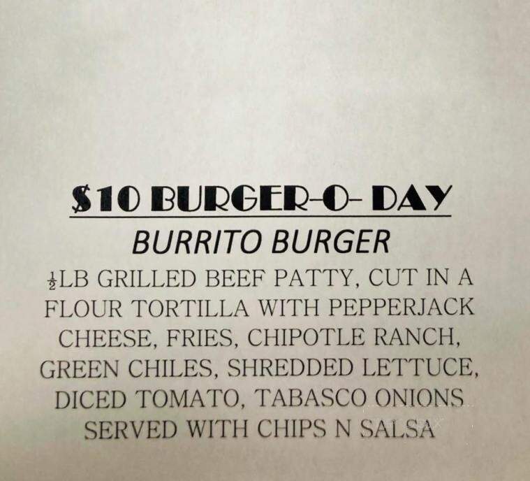 Legends Grill and Bar - Woodridge, IL menu_pic