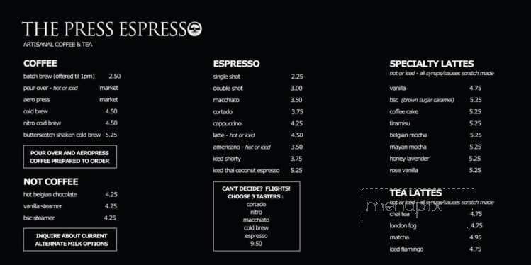 The Press Espresso - Temecula, CA