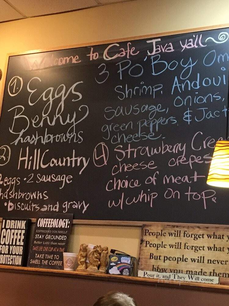 Cafe Java - Round Rock, TX