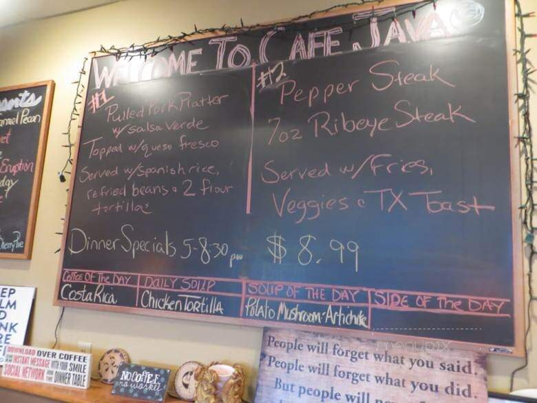 Cafe Java - Round Rock, TX