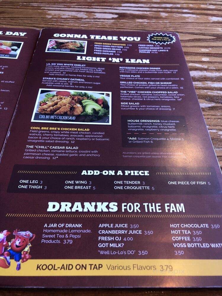 Lo-Lo's Chicken and Waffles - Las Vegas, NV menu_pic