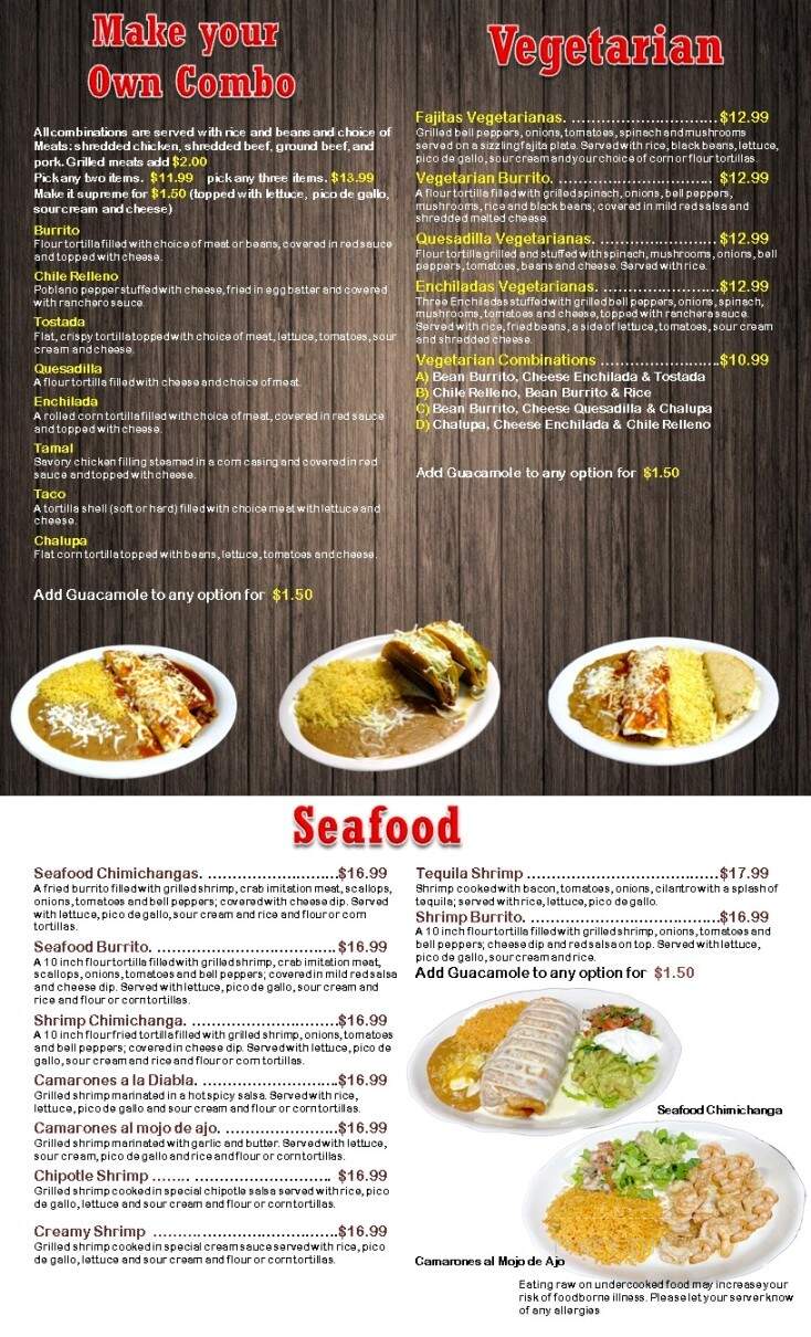 Mexico Lindo - Green Bay, WI menu_pic