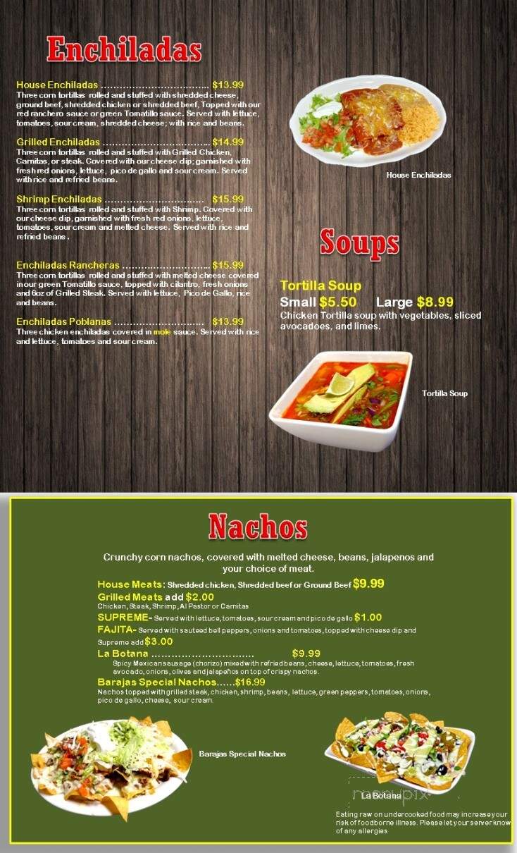 Mexico Lindo - Green Bay, WI menu_pic