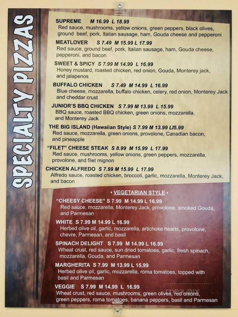 AJ's Pizza - Myrtle Beach, SC menu_pic