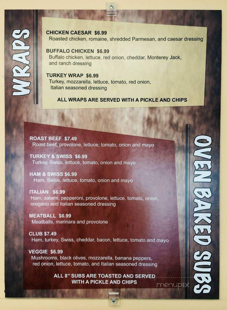 AJ's Pizza - Myrtle Beach, SC menu_pic