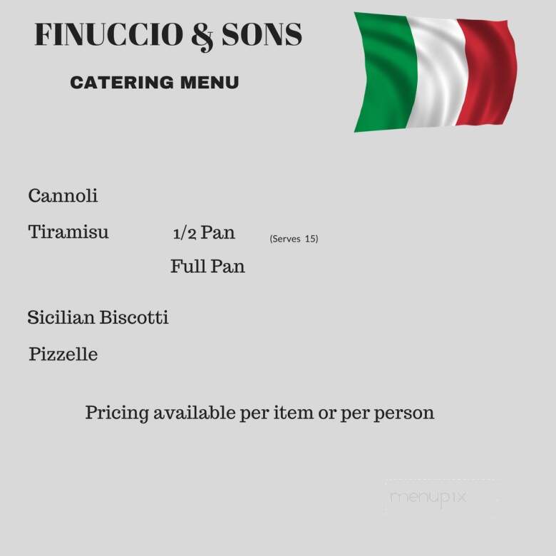 Finuccio & Sons Italian Deli and Catering - Schaumburg, IL
