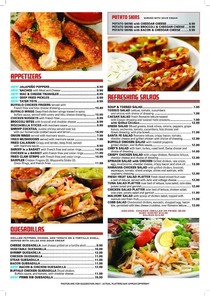 Rt. 130 Diner - Delran, NJ menu_pic