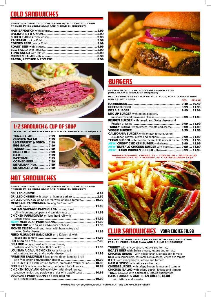 Rt. 130 Diner - Delran, NJ menu_pic