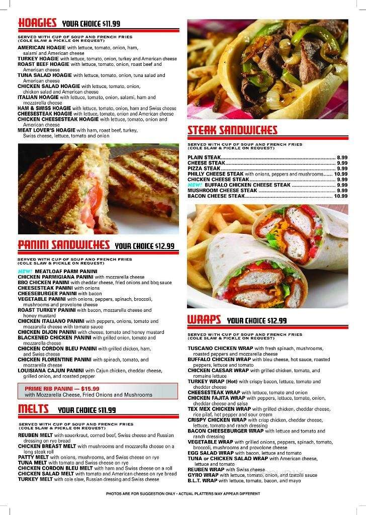 Rt. 130 Diner - Delran, NJ menu_pic