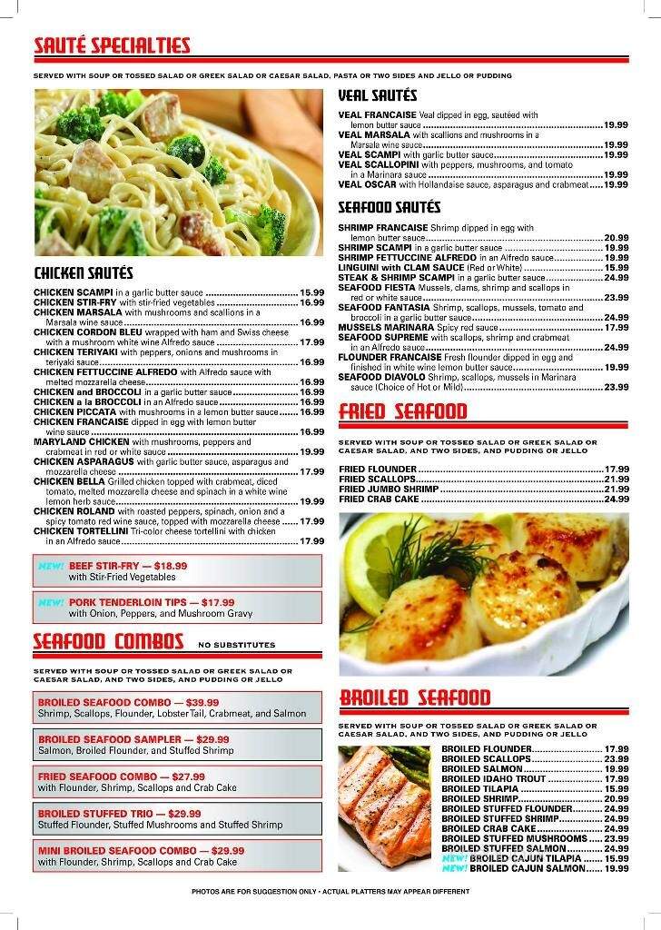 Rt. 130 Diner - Delran, NJ menu_pic