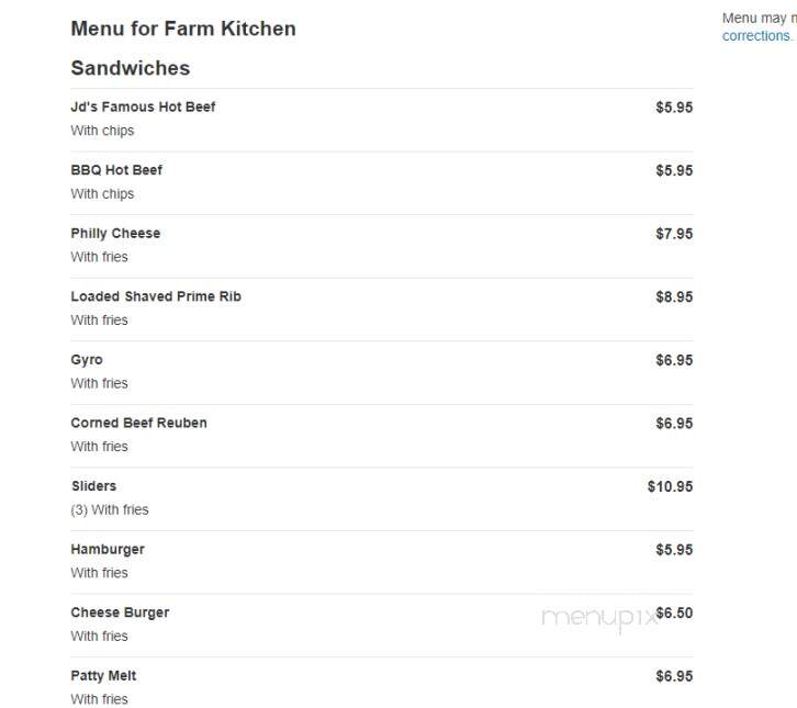 Farm Kitchen - Baraboo, WI