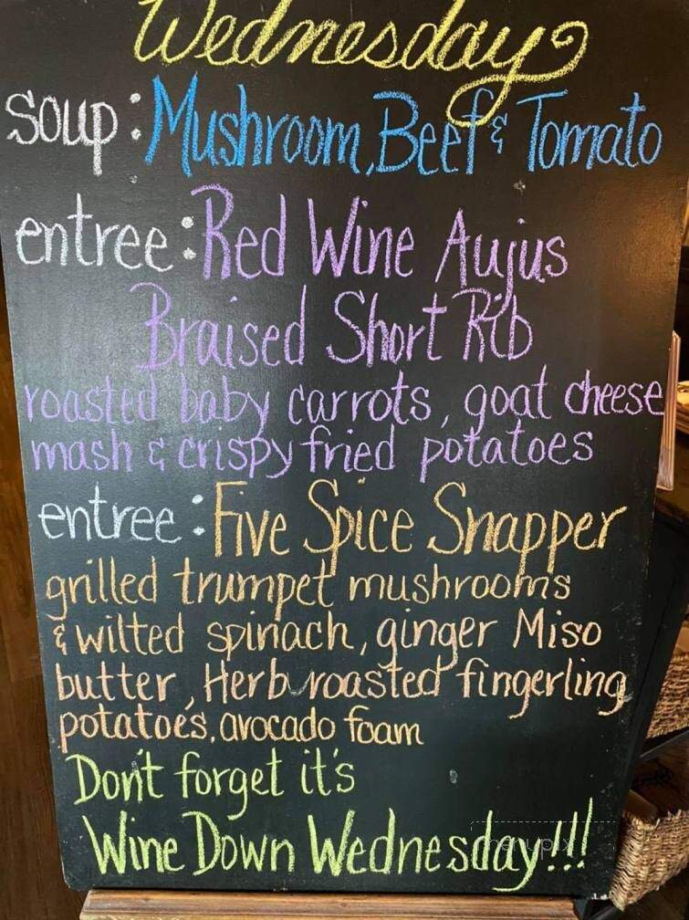Beach Shop & Grill - Topsail Beach, NC menu_pic