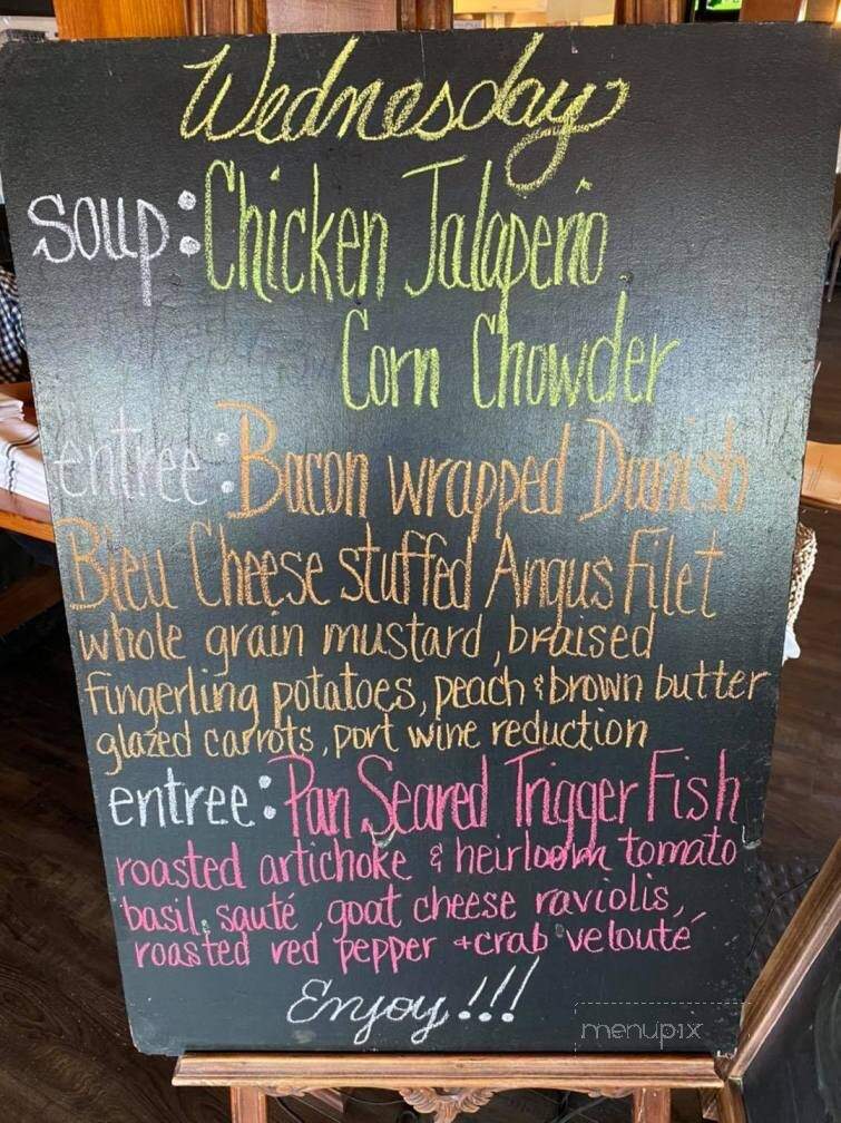 Beach Shop & Grill - Topsail Beach, NC menu_pic
