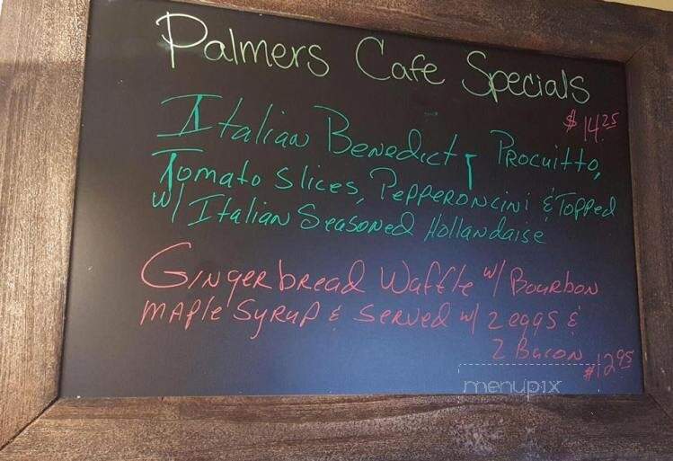 Palmer's Cafe - Bend, OR menu_pic