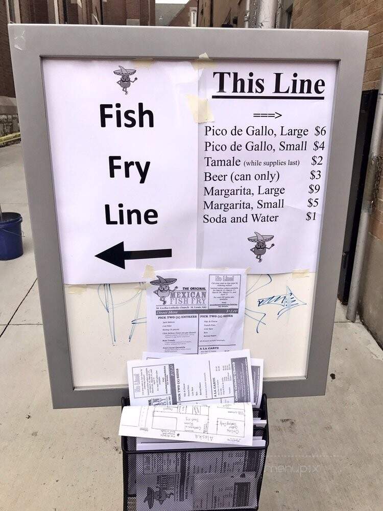 St Cecilia Mexican Fish Fry - Saint Louis, MO menu_pic